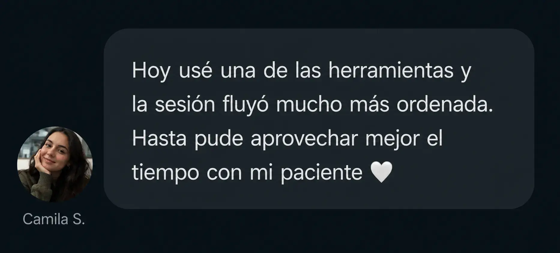 Testimonio de Camila S.