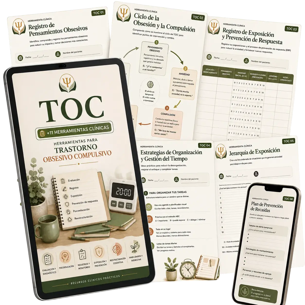 Materiales del módulo TOC