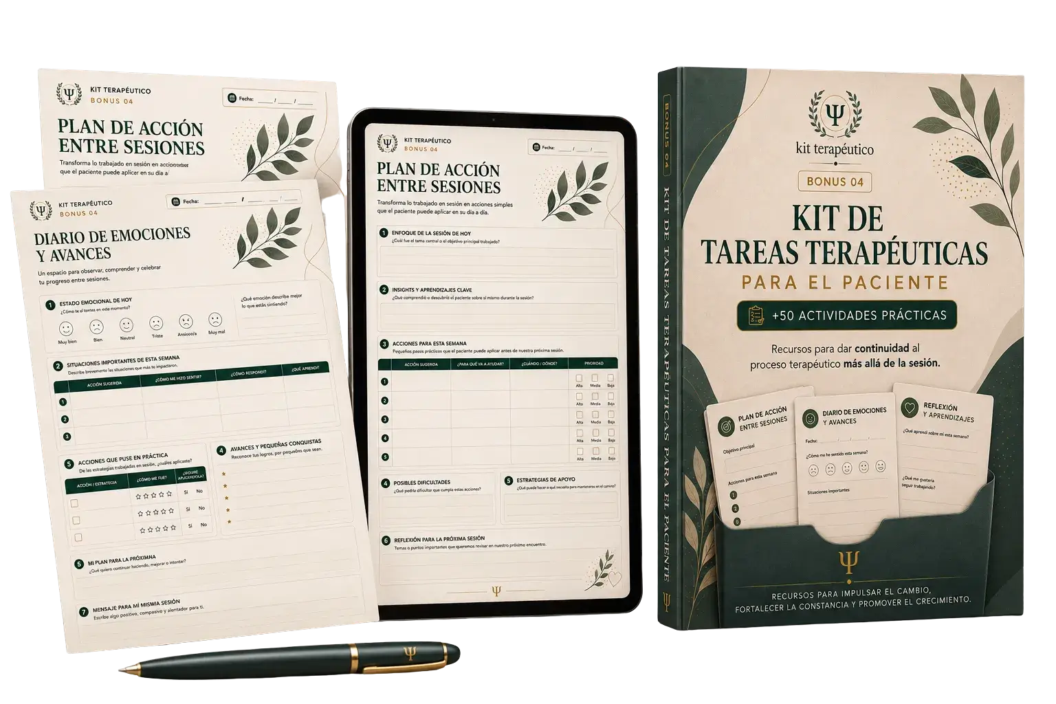 Kit de Tareas Terapéuticas para el Paciente