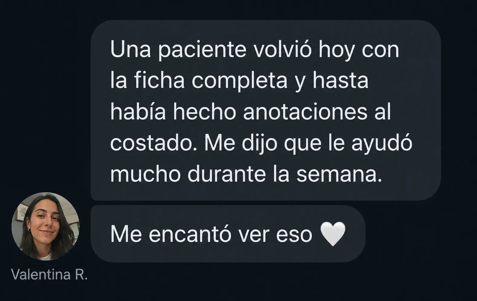 Testimonio de Valentina R.