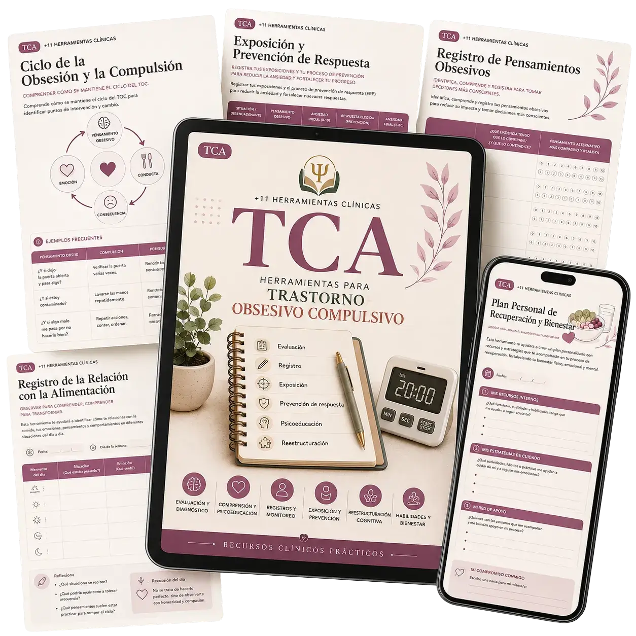 Materiales del módulo TCA