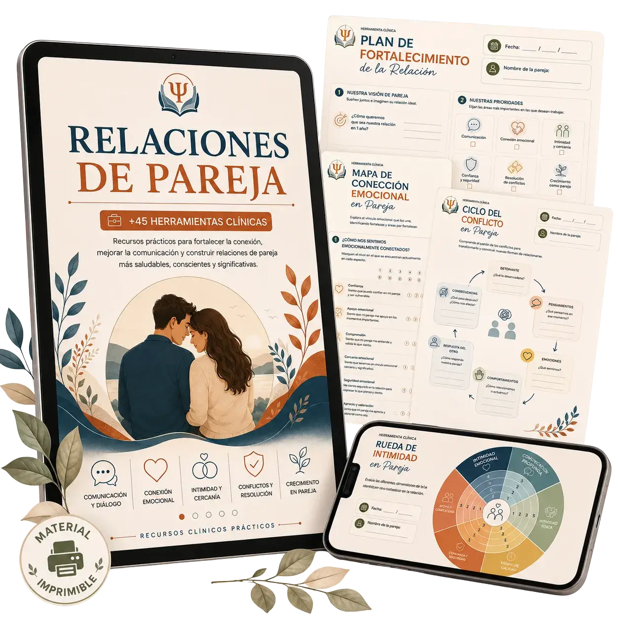 Materiales del módulo Relaciones de pareja