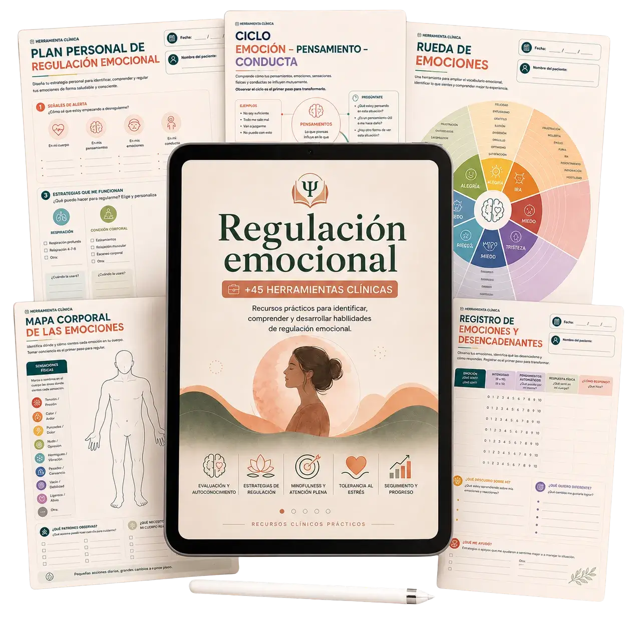 Materiales del módulo Regulación emocional