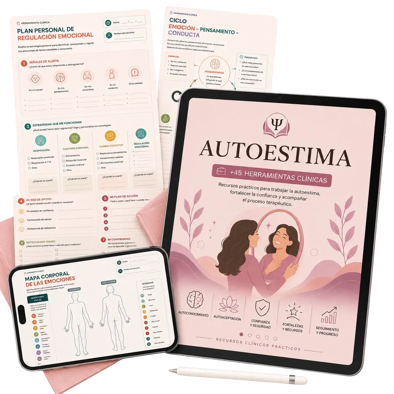 Materiales del módulo Autoestima